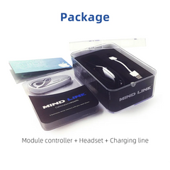 Mindlink Smart Wearable EEG Device Biofeedback Brainwave IOS Android Mind Control Meditation Brianlink OEM 2023