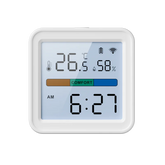 Tuya WIFI Temperature Humidity Sensor Hygrometer Thermometer Smart Home Backlight Smart Life Support Alexa Google Assistant