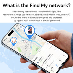 HOCO Smart GPS Tracker Mini Tag For IOS Apple Find My APP Anti Lost Reminder Device MFI Rated Locator Car Key Pet Kids Finder