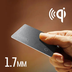 Wireless charger charging tracking card wallet GPS locator smart mini tag iphone for apple device find my airtag replacement