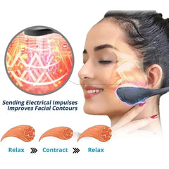 V-Face Shaping Massager EMS Vibration Facial Lifting Massager Smart Electric Microcurrent Face Lift Machine Beauty Health Tools