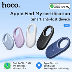HOCO Smart GPS Tracker Mini Tag For IOS Apple Find My APP Anti Lost Reminder Device MFI Rated Locator Car Key Pet Kids Finder