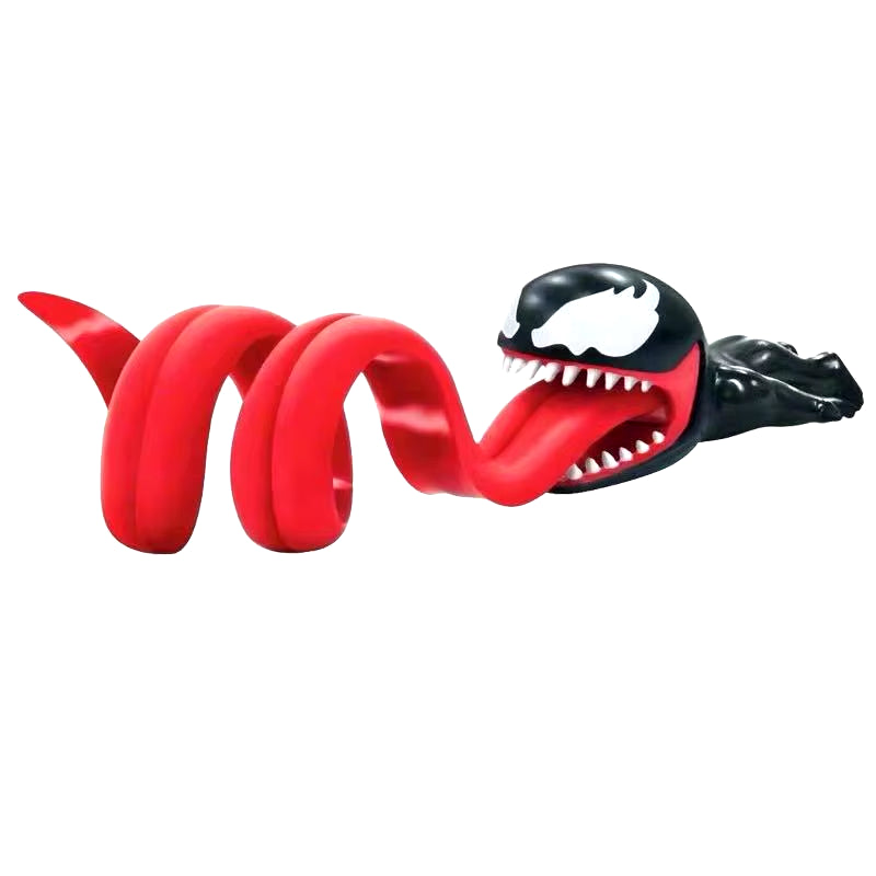 Venom Anime Figure Funny Usb Cable Wire Holder Organizer Car Motorcycle Accessories Cable Car Toy Decoration Gift