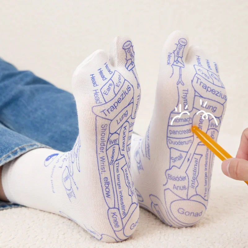 Reflexology Acupressure Foot Massage Socks