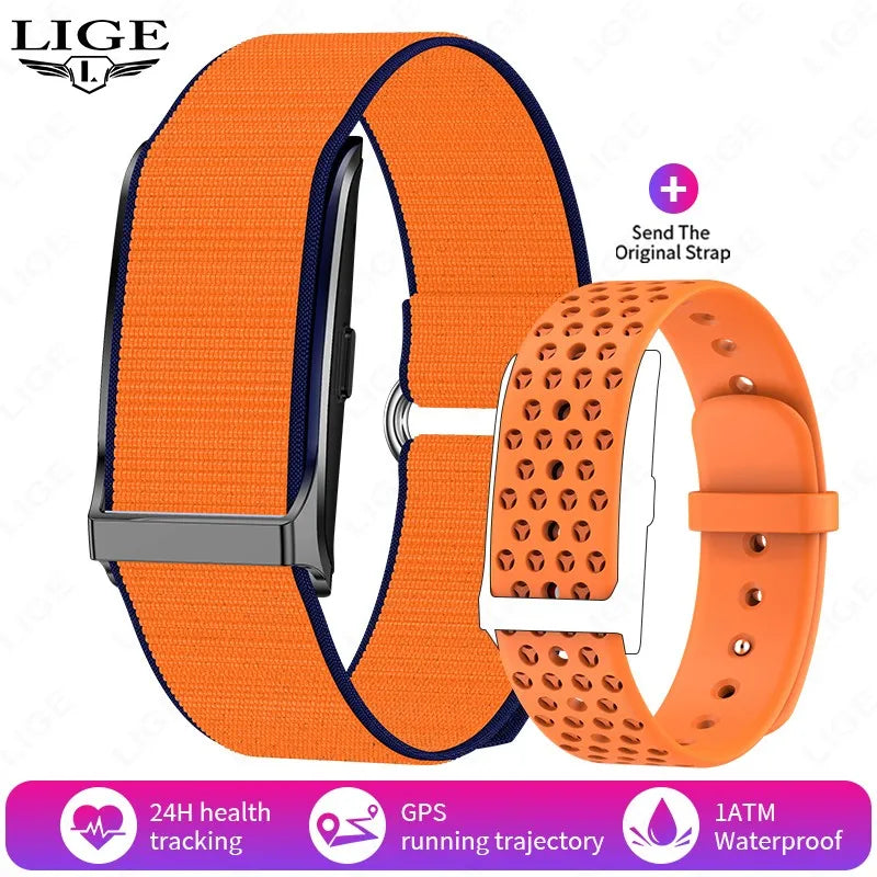 LIGE No Screen Smart Watch Men 2025 New Smart Band Women Heart Rate Sleep Smartwatch Waterproof Bracelet Sport Fitness Tracker