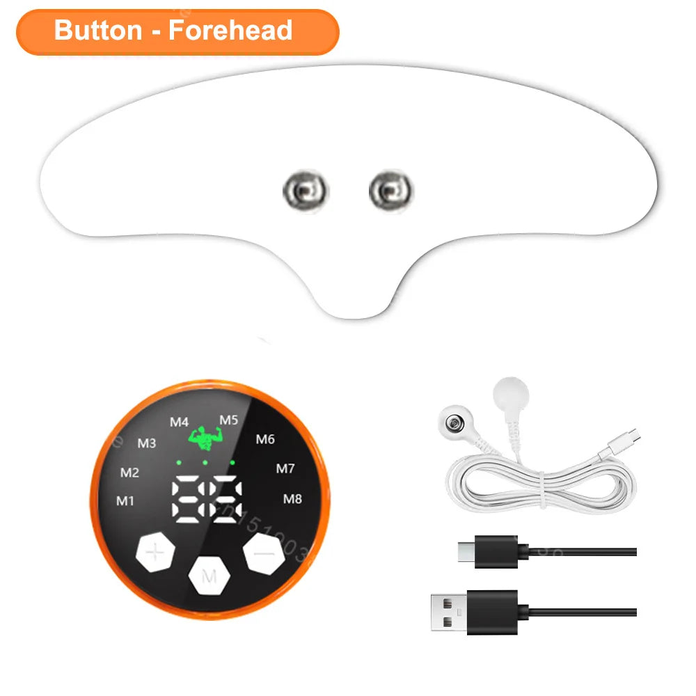 Ems Facial Lifting Massager Eye Beauty Massage Muscle Stimulator Anti-Wrinkle V-Face Lift Double Chin Removal Skin Tightening