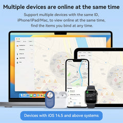 HOCO Smart GPS Tracker Mini Tag For IOS Apple Find My APP Anti Lost Reminder Device MFI Rated Locator Car Key Pet Kids Finder