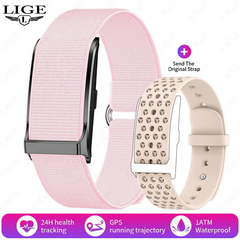 LIGE No Screen Smart Watch Men 2025 New Smart Band Women Heart Rate Sleep Smartwatch Waterproof Bracelet Sport Fitness Tracker