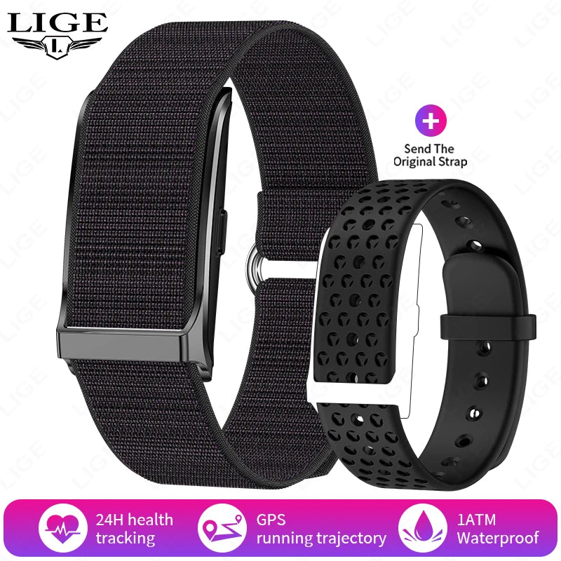 LIGE No Screen Smart Watch Men 2025 New Smart Band Women Heart Rate Sleep Smartwatch Waterproof Bracelet Sport Fitness Tracker
