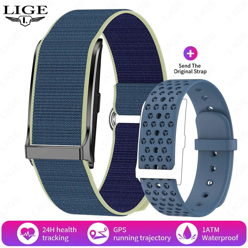LIGE No Screen Smart Watch Men 2025 New Smart Band Women Heart Rate Sleep Smartwatch Waterproof Bracelet Sport Fitness Tracker