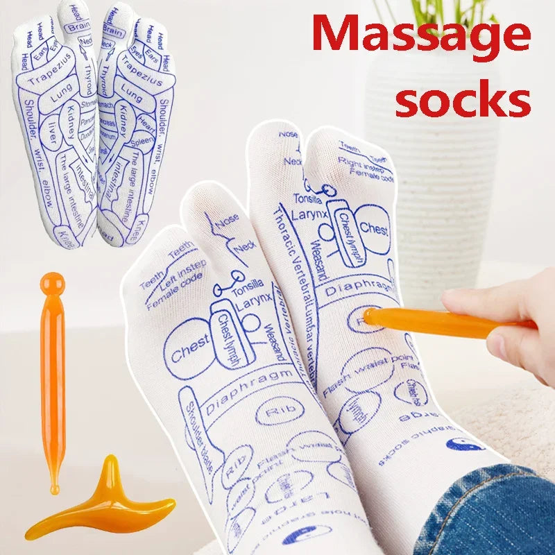 Reflexology Acupressure Foot Massage Socks