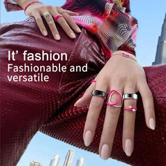 R6Pro Smart Ring 2025,  Heart Rate, Blood Oxygen, Sleep Health Tracker, Men smart rings for woman iphone  iOS Android Compatible